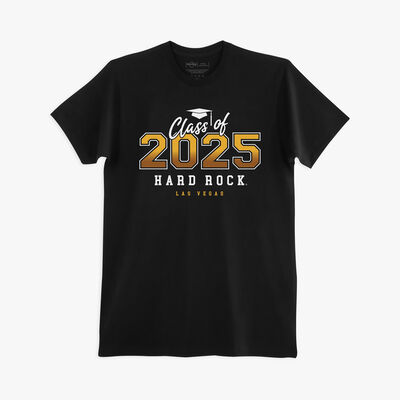Adult Fit Class Of 2025 Tee in Black